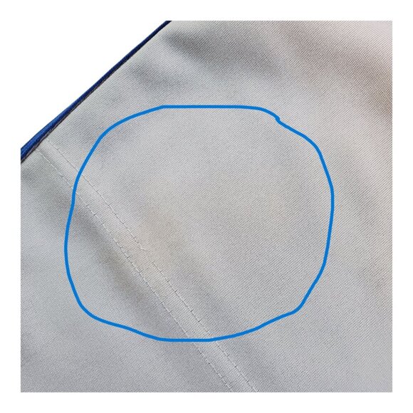 NIKE Dri-Fit SZ L Men's Swingman Sports Baseball Pants Gray/Blue Piping stripe - Picture 8 of 13